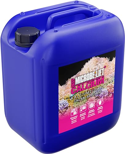 MICROBE-LIFT Calcium - 5000 ml - Hochreiner Kalzium-Zusatz, fördert das gesunde Wachstum von Korallen und stabilisiert die Wasserwerte. von MICROBE-LIFT