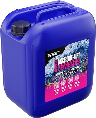 ARKA Elements - 5000 ml - Essentielle Mineralien und Spurenelemente zur Förderung von Stein- und Weichkorallen in Meerwasseraquarien, steigert Gesundheit und Farbenvielfalt. von ARKA