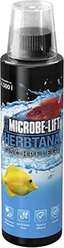 Microbe-Lift Herbtana - 236 ml - Natürlicher, kräuterbasierter Gesundheitsbooster für Fische, stärkt das Immunsystem in Meer- und Süßwasseraquarien. von ARKA