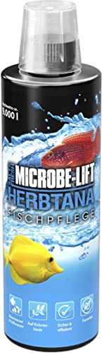 MICROBE-LIFT Herbtana - 473 ml - Natürlicher, kräuterbasierter Gesundheitsbooster für Fische, stärkt das Immunsystem in Meer- und Süßwasseraquarien. von MICROBE-LIFT
