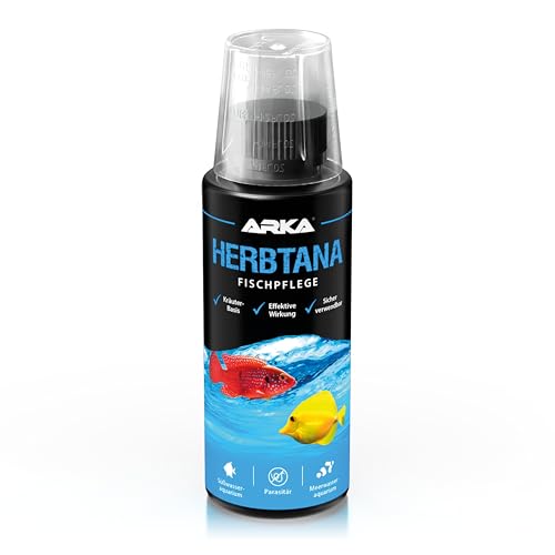 ARKA Herbtana - 118 ml - Natürlicher, kräuterbasierter Gesundheitsbooster für Fische, stärkt das Immunsystem in Meer- und Süßwasseraquarien. von ARKA