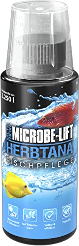 MICROBE-LIFT Herbtana - 118 ml - Natürlicher, kräuterbasierter Gesundheitsbooster für Fische, stärkt das Immunsystem in Meer- und Süßwasseraquarien. von MICROBE-LIFT