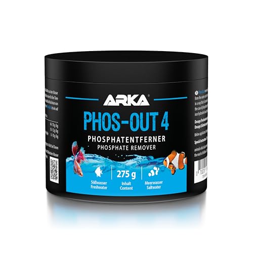 MICROBE-LIFT Phos-Out 4 Filtermedium – Phosphat-Entferner für Süßwasser- & Meerwasseraquarium, entfernt Phosphat, Silikat, Sulfid & Gelbstoffe, auf Eisenhydroxid-Basis, 500ml / 312g MICROBE-LIFT Phos-Out 4 Filtermedium – Phosphat-Entferner für Süßwasser- & Meerwasseraquarium, entfernt Phosphat, Silikat, Sulfid & Gelbstoffe, auf Eisenhydroxid-Basis, 500ml / 312g von MICROBE-LIFT