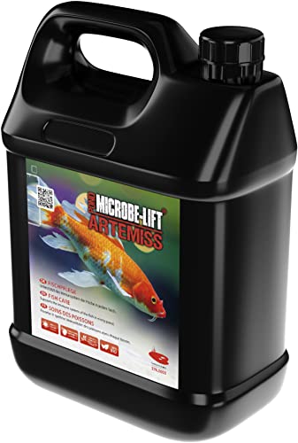 MICROBE-LIFT Pond Artemiss - 3785 ml - Natürliches, kräuterbasiertes Pflegepräparat, stärkt Fischimmunsystem in Teichen, sichere und effektive Unterstützung. von MICROBE-LIFT