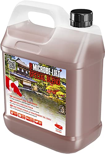 MICROBE-LIFT Pond Special Blend - 3785 ml - Hochaktive Bakterienmischung für sauberes Teichwasser, baut Verunreinigungen ab und ist sofort biologisch aktiv. von MICROBE-LIFT