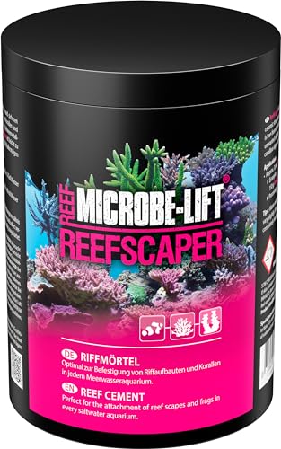 ARKA Reefscaper - 1000 g - Professioneller Riffmörtel ideal zur stabilen Befestigung von Korallen und Riffstrukturen in Meerwasseraquarien, einfach in der Anwendung. von ARKA