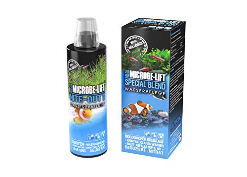 MICROBE-LIFT Starterset - Special Blend & Nite-Out II – hochaktive Bakterien, für einen schnellen & sicheren biologischen Start jedes Meerwasser- & Süßwasseraquariums von MICROBE-LIFT