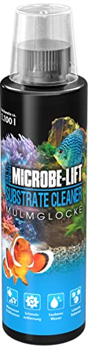Bodenreiniger Aquarium 236 ml – MICROBE-LIFT Substrate Cleaner – 100 % biologisch – entfernt Mulm, Schmutz & Schlamm im Bodengrund – einfache Dosierung – für Süß- & Meerwasser – ohne Saugen & Schlauch von ARKA