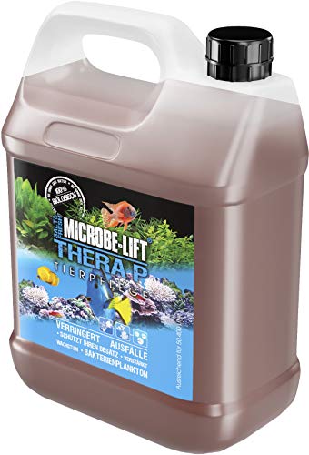 MICROBE-LIFT TheraP - 3785 ml - 100% biologische Tierpflege Bakterien, fördert Wachstum & Vitalität von Fischen in Meer- & Süßwasseraquarien, verringert Krankheitsfälle von MICROBE-LIFT