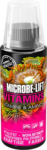 Microbe-Lift Vitamins - 118 ml - Multivitamin-Zusatz inkl. Aminosäuren für Fische & Korallen, fördert Gesundheit und Wohlbefinden im Meerwasser-Aquarium. Microbe-Lift Vitamins - 118 ml - Multivitamin-Zusatz inkl. Aminosäuren für Fische & Korallen, fördert Gesundheit und Wohlbefinden im Meerwasser-Aquarium. von ARKA