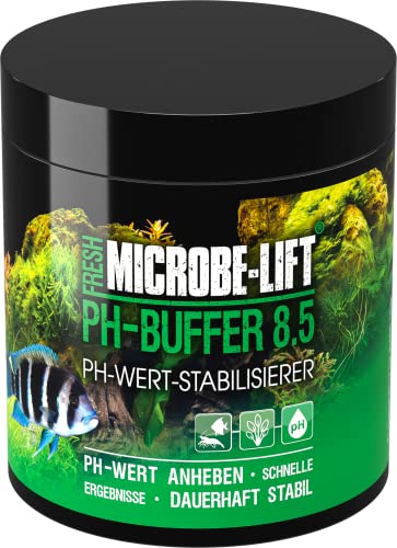 MICROBE-LIFT pH-Stabilisierer - Hält den pH-Wert im optimalen Bereich von 8.5 im Süßwasser Aquarium, schnell und sicher, 250g von MICROBE-LIFT