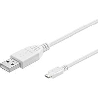 Micro-USB-Kabel Weiß 0,15 m - Microconnect von MICROCONNECT