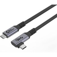 MicroConnect Premium USB-C-Kabel 4 m, 20 Gbit/s, 100 W, USB 3.2 Gen 2x2, abgewinkelt, USB3.2CC4-A MicroConnect Premium USB-C-Kabel 4 m, 20 Gbit/s, 100 W, USB 3.2 Gen 2x2, abgewinkelt, USB3.2CC4-A von MICROCONNECT