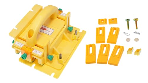 MICROJIG GRR-RIPPER PRO & Gravity Heel Kit – Ultimativer 3D-Pushblock für Sicherheit, Präzision und Kontrolle, inklusive SafeRip-Kit, Stabilisierungsplatte, verstellbarem Abstandshalter und von MICROJIG