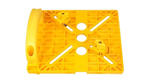 MICROJIG Matchfit Grid Router Guide - Precision Dovetail Clamp Track Jig for Woodworking, Easy Self-Indexing 10.2 cm Spacing, Build Custom Workbenches, Jigs & Sleds, MFRG-400-000 von MICROJIG