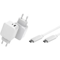 Microspareparts - CoreParts usb-c Ladegerät mit 1m MBXUSB-AC0014 von MICROSPAREPARTS