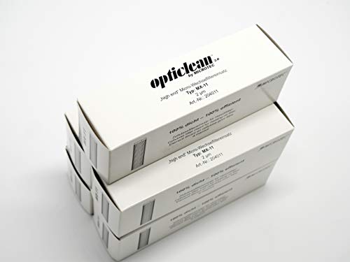 5 Stk. Microtec® opticlean Filtereinsatz MX-11 | 2 µm | effizienter Heizölfilter | feinste Filterung für kleine Düsen | hervorragende Filtereigenschaften | Vorbeugung von Störungen und Reparaturen von MICROTEC