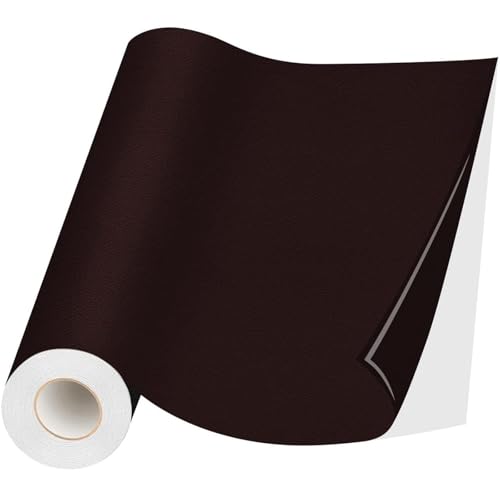 MICTER Leder Patch Selbstklebend, 15 x 300cm Kunstleder, Reparatur Kit für Möbel, Sofa, Autositze, Taschen, Renovierung (Kaffee) von MICTER