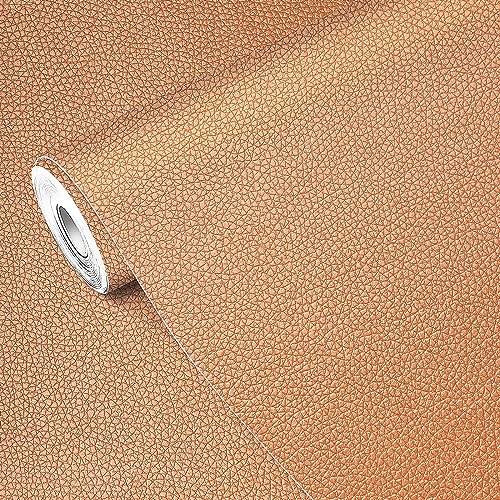 MICTER Leder Reparatur Patch, 40x200cm Kunstleder Selbstklebend, Leder Patch Kit Selbstklebende Lederflicken für Sofas, Autositze, Möbel, Handtaschen, Jacken (Roségold) von MICTER