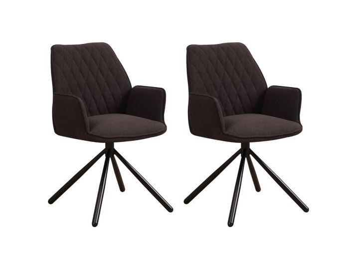 Armlehnstuhl-Set Reims ca. 56x97 cm 2er Set Braun Armlehnstuhl-Set Reims ca. 56x97 cm 2er Set Braun von MID.YOU