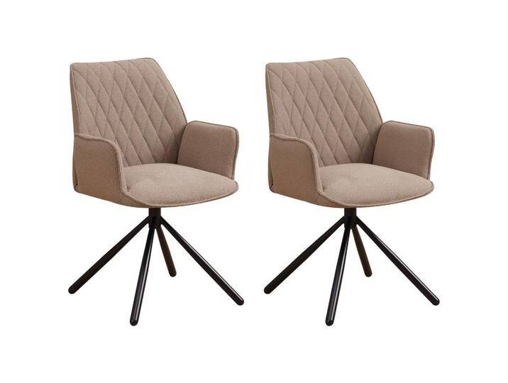 Armlehnstuhl-Set Reims ca. 56x97 cm 2er Set Taupe Armlehnstuhl-Set Reims ca. 56x97 cm 2er Set Taupe von MID.YOU
