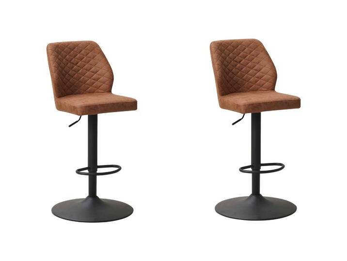 Barhocker-Set Grayson 2er-Set ca. 42x114 cm Cognac Barhocker-Set Grayson 2er-Set ca. 42x114 cm Cognac von MID.YOU