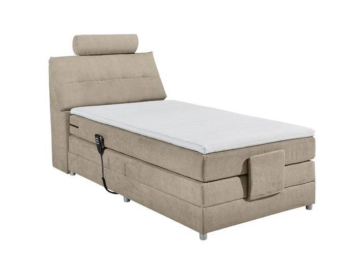 Boxspringbett Palermo elektrisch 120x200cm Sandfarb. Boxspringbett Palermo elektrisch 120x200cm Sandfarb. von MID.YOU