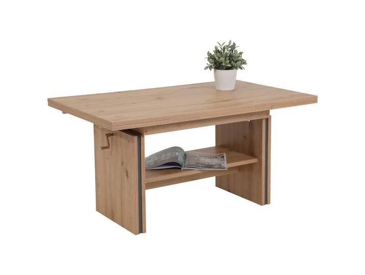 Couchtisch Hilmar ca. 165x67 cm Eichefarbe von MID.YOU