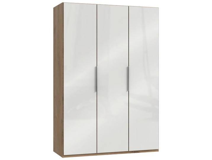 Drehtürenschrank ca. 150 cm Level 36D Weiß/Eiche Dekor von MID.YOU