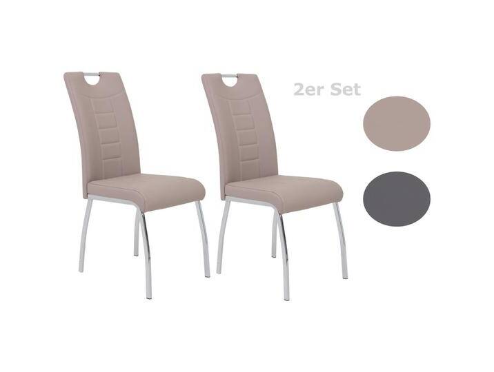 Esszimmerstuhl Andrea S Cappuccino gepolstert 2er-Set Esszimmerstuhl Andrea S Cappuccino gepolstert 2er-Set von MID.YOU