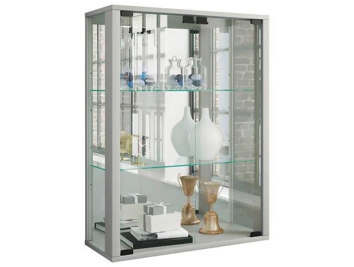 Hängevitrine Udina in Silberfarben Hängevitrine Udina in Silberfarben von MID.YOU