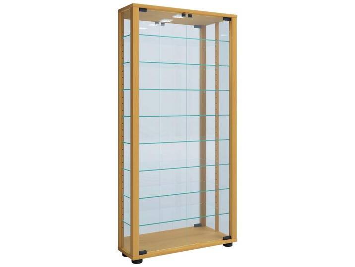 Hängevitrine Vitrosa ca. 59x114x18 cm Buchefarben Hängevitrine Vitrosa ca. 59x114x18 cm Buchefarben von MID.YOU