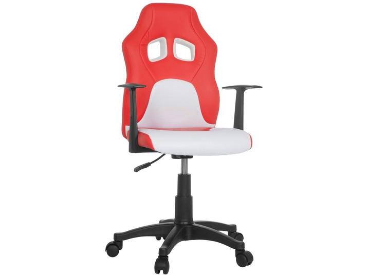 Jugenddrehstuhl Teen Game Al ca.54x105x48cm Rot,Weiß von MID.YOU