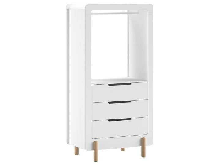 Kleiderschrank Simple ca. 88x180x54,4 cm Weiß von MID.YOU