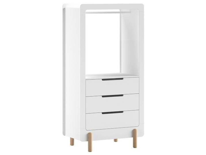 Kleiderschrank Simple ca. 88x180x54,4 cm Weiß von MID.YOU