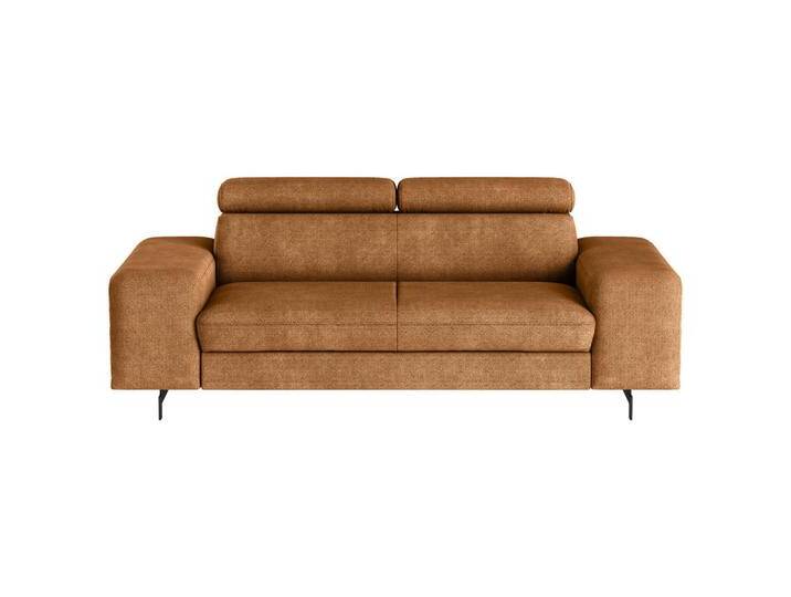 MID.YOU 3-SITZER-SOFA, Cognac, 2-Sitzer, 217x81x100 cm, Stoffauswahl, Liegefunktion, Bettfunktion erhältlich, Rücken echt, Armteil links, rechts, MID.YOU 3-SITZER-SOFA, Cognac, 2-Sitzer, 217x81x100 cm, Stoffauswahl, Liegefunktion, Bettfunktion erhältlich, Rücken echt, Armteil links, rechts, von MID.YOU