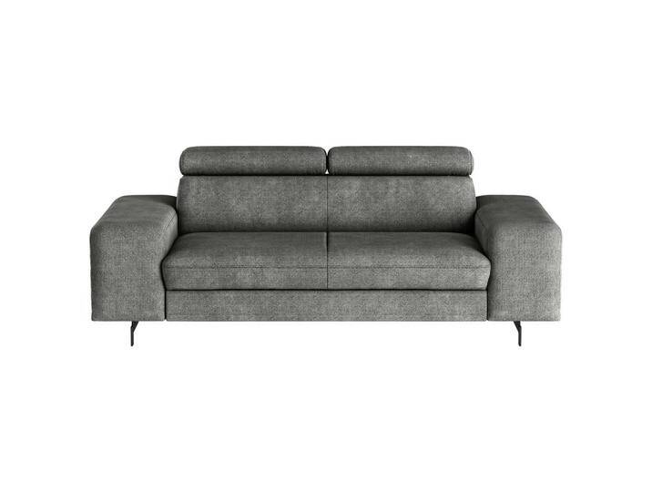 MID.YOU 3-SITZER-SOFA, Grau, 2-Sitzer, 217x81x100 cm, Stoffauswahl, Liegefunktion, Bettfunktion erhältlich, Rücken echt, Armteil links, rechts, MID.YOU 3-SITZER-SOFA, Grau, 2-Sitzer, 217x81x100 cm, Stoffauswahl, Liegefunktion, Bettfunktion erhältlich, Rücken echt, Armteil links, rechts, von MID.YOU