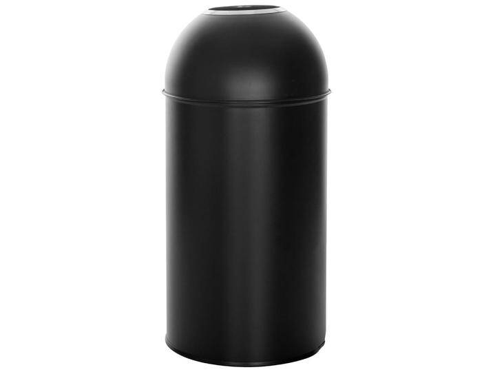 MID.YOU ABFALLSAMMLER, Schwarz, Metall, 50 L, 35.5x72x35.5 cm, Küchen, Küchenausstattung, Mülleimer von MID.YOU