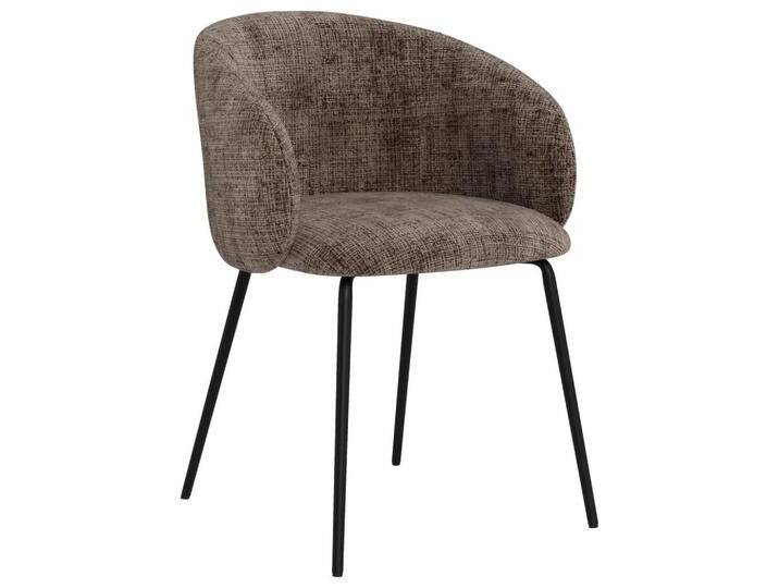 MID.YOU ARMLEHNSTUHL, Hellbraun, Metall, Rundrohr, 55x79x55 cm, Stühle von MID.YOU