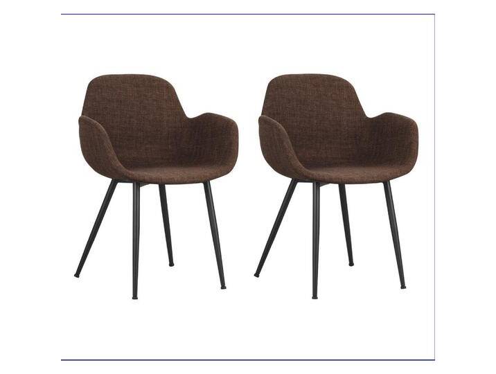 MID.YOU ARMLEHNSTUHL-SET, Braun, 57x79.5x54.5 cm, Esszimmer, Stühle, Esszimmerstühle, Esszimmerstühle-Set von MID.YOU