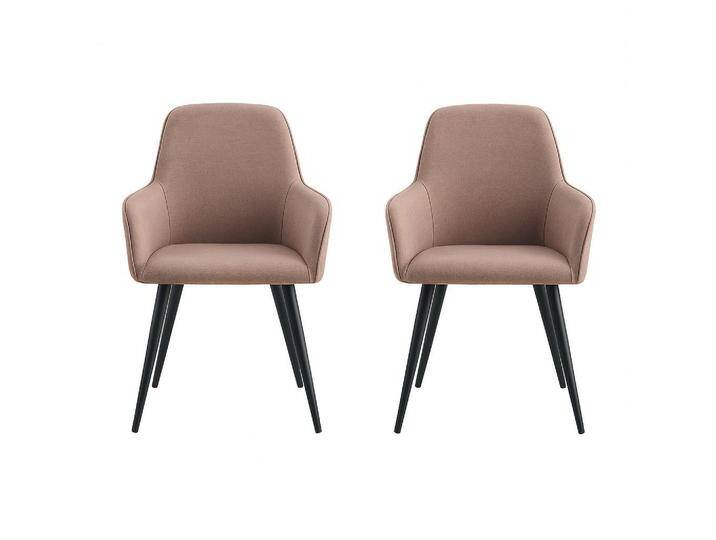 MID.YOU ARMLEHNSTUHL-SET, Graubraun, zylindrisch, 57x87x65 cm, Esszimmer, Stühle, Esszimmerstühle, Esszimmerstühle-Set von MID.YOU