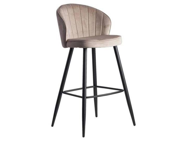 MID.YOU BARHOCKER, Beige, konisch, 56x102.5x52.5 cm, Esszimmer, Barmöbel, Barhocker von MID.YOU