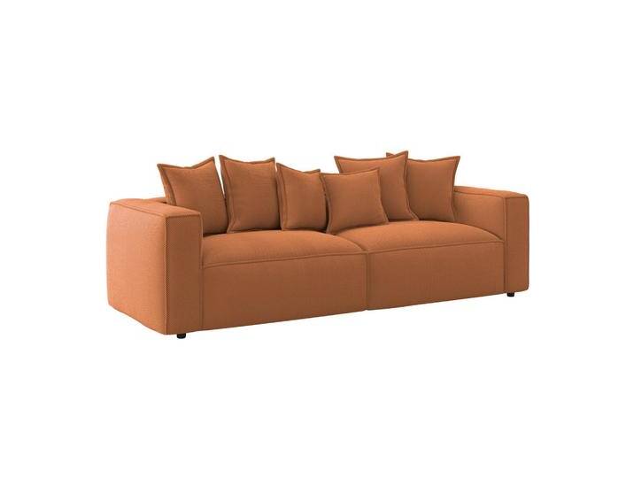 MID.YOU BIGSOFA, Terracotta, 280x72x109 cm, Wohnzimmer, Sofas & Couches, Sofas, Bigsofas von MID.YOU