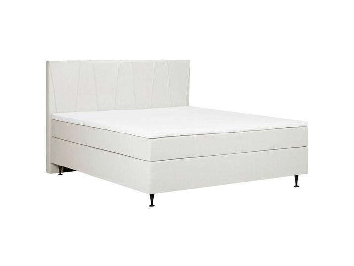 MID.YOU BOXSPRINGBETT, Creme, H3, Höhe ca. 36 cm, 180x200 cm, in verschiedenen Größen erhältlich, Schlafzimmer, Betten, Boxspringbetten von MID.YOU