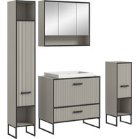 MID.YOU Badkombination BAGNO, Holznachbildung MID.YOU Badkombination BAGNO, Holznachbildung von MID.YOU