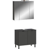 MID.YOU Badmöbel-Set ARCENA, Holznachbildung von MID.YOU