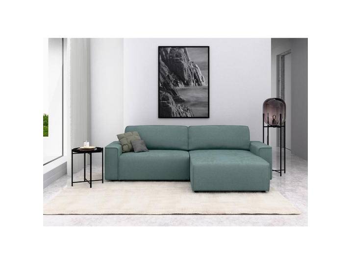 Ecksofa, Mintgrau, 265x164 cm, Textil, 4-Sitzer & Ottomane Rechts, Modern Ecksofa, Mintgrau, 265x164 cm, Textil, 4-Sitzer & Ottomane Rechts, Modern von XXXLutz