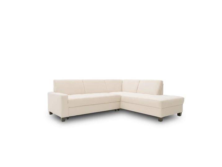 MID.YOU ECKSOFA FLORENTINA, Creme, Uni, 3-Sitzer, L-Form, 243x209 cm, FSC MIX, Rücken echt, Armteil links, rechts, Wohnzimmer, Sofas & Couches, MID.YOU ECKSOFA FLORENTINA, Creme, Uni, 3-Sitzer, L-Form, 243x209 cm, FSC MIX, Rücken echt, Armteil links, rechts, Wohnzimmer, Sofas & Couches, von MID.YOU