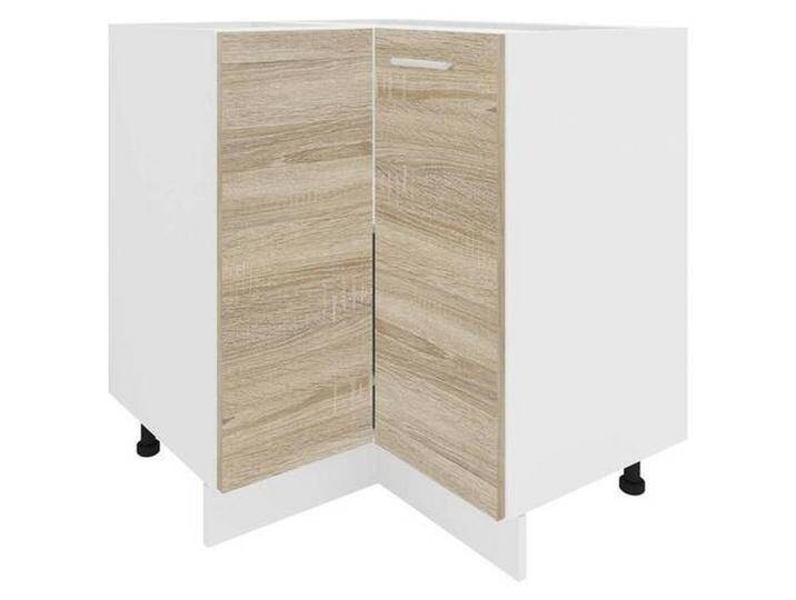 MID.YOU ECKUNTERSCHRANK, Weiß, Sonoma Eiche, 1 Fächer, 76x82x76 cm, individuell planbar, Küchen, Küchenmöbel, Küchenschränke, Küchenunterschränke MID.YOU ECKUNTERSCHRANK, Weiß, Sonoma Eiche, 1 Fächer, 76x82x76 cm, individuell planbar, Küchen, Küchenmöbel, Küchenschränke, Küchenunterschränke von MID.YOU