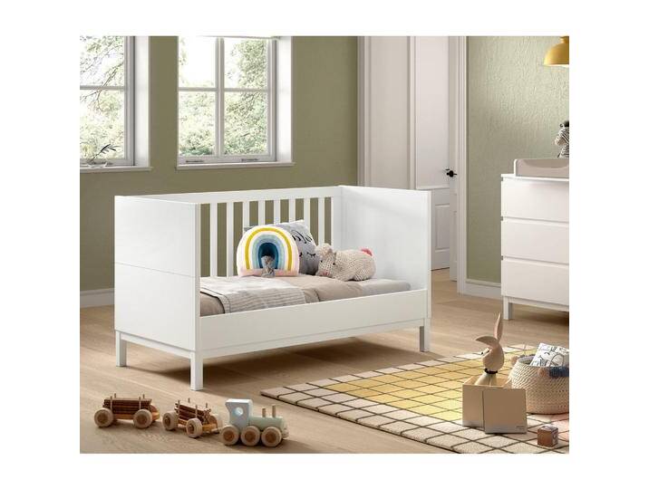 Vipack GITTERBETT, Weiß, Holz, Kiefer, teilmassiv, 70x140 cm, Lattenrost inklusive, Babymöbel, Babybetten, Gitterbett Vipack GITTERBETT, Weiß, Holz, Kiefer, teilmassiv, 70x140 cm, Lattenrost inklusive, Babymöbel, Babybetten, Gitterbett von Vipack